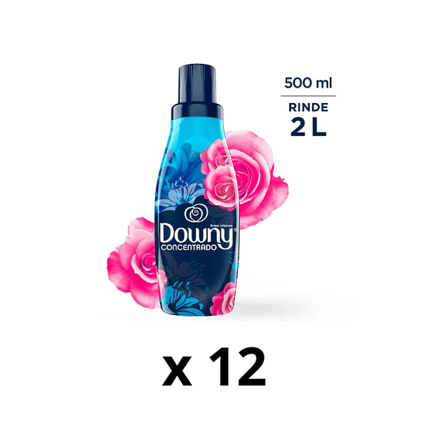 Suavizante Downy Brisa Intenso Concentrado 500 ml Pack X 12 unidades