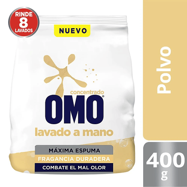 Omo Lavado a mano Polvo 400 Gr