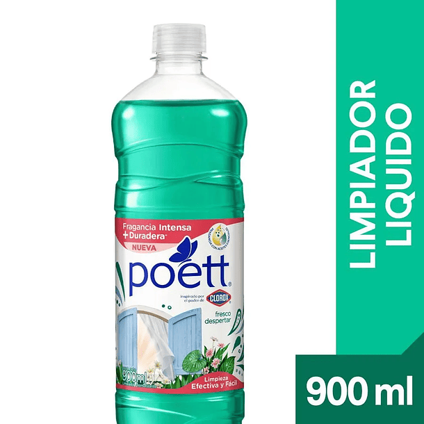 Limpiador de Pisos Poett Fresco Despertar 900 ml