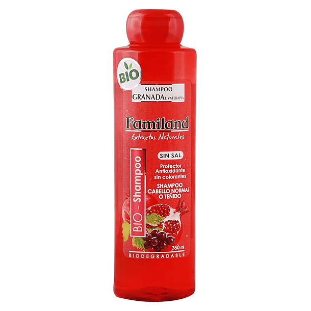 Shampoo Familand Granada Uva 750 ml