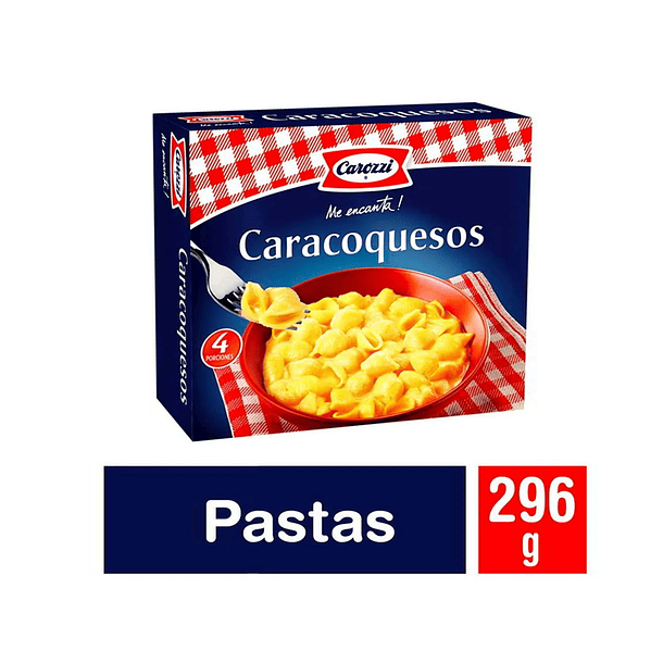 Caracoquesos Carozzi 296g