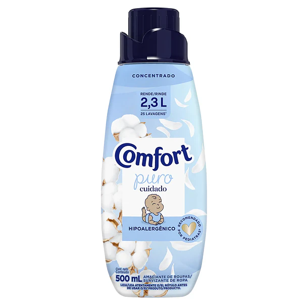 Suavizante Ropa Comfort Puro Cuidado 500 ml 