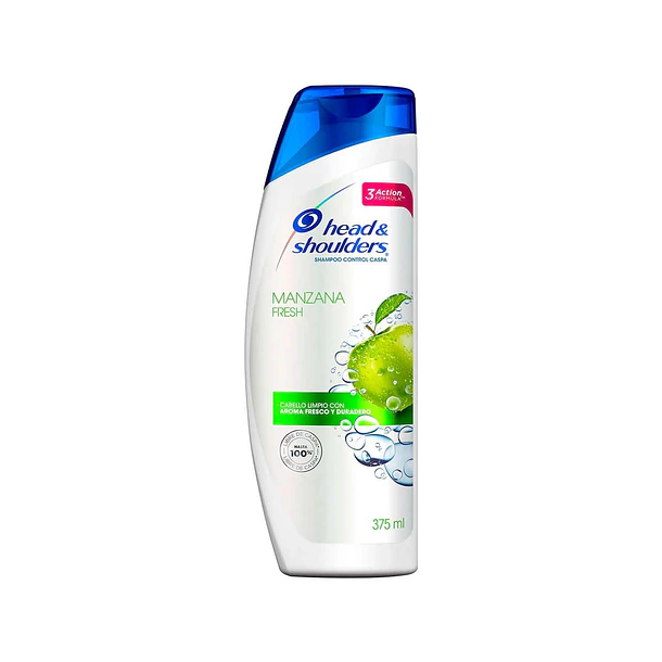 Head & Shoulders Shampoo Manzana Fresh 375 ml 