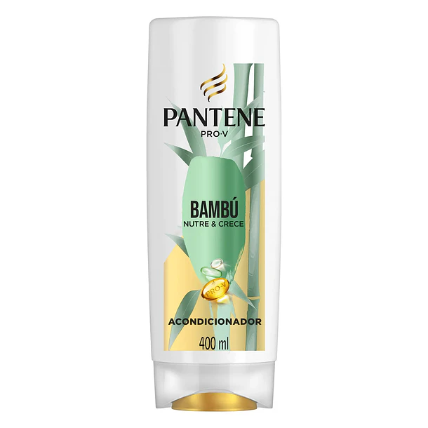 Pantene Acondicionador Bambú Nutre & Crece 400 ml 