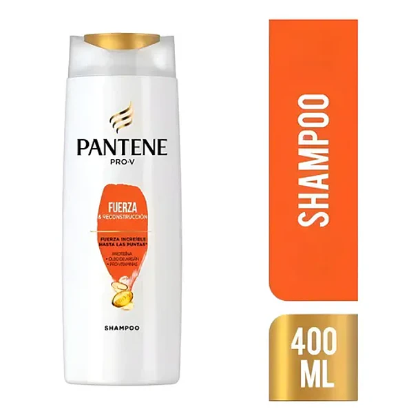 Shampoo Pantene Pro-V Fuerza y Reconstrucción 400 ml 