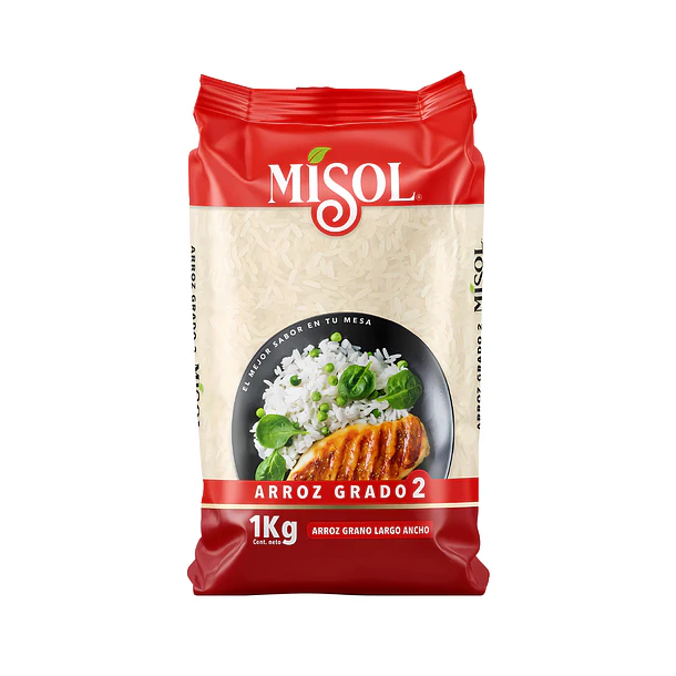 Arroz Misol Grado 2 1KG 