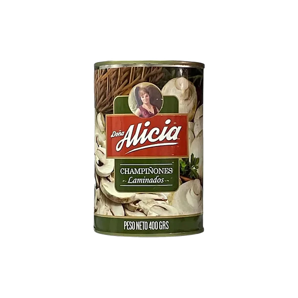 Champiñón Laminado Doña Alicia 400g  