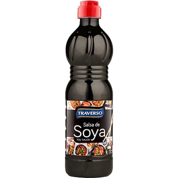 Salsa de Soya 500ml Traverso 