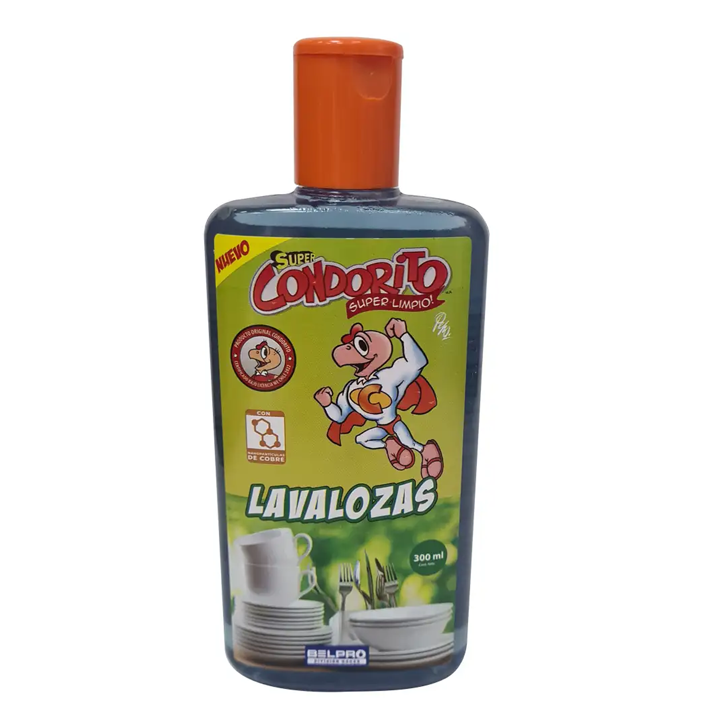 Lavalozas con cobre super condorito 300 cc  (cj 12 un)