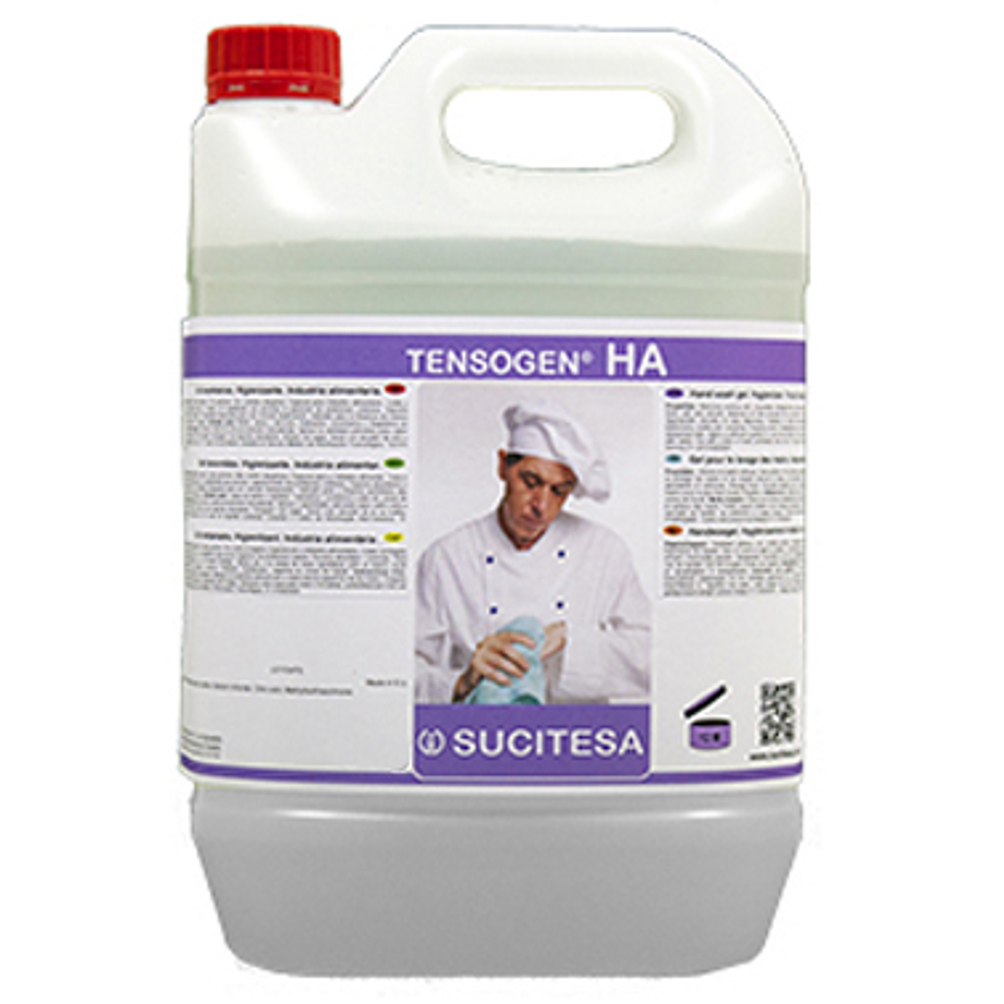 Tensogel lb jabon hidratante manzana  sucitesa  5l