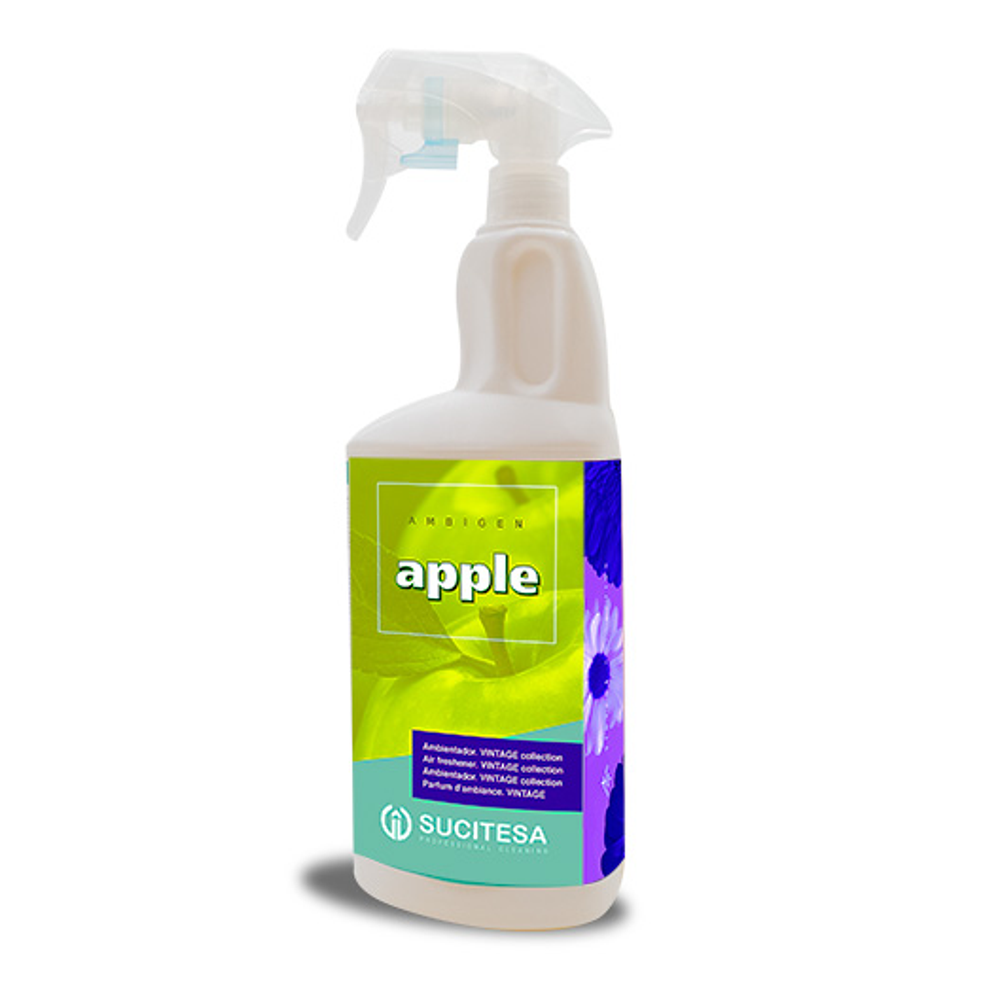 Ambigen apple  750 ml pulverizador  - desodorante ambiental sucitesa