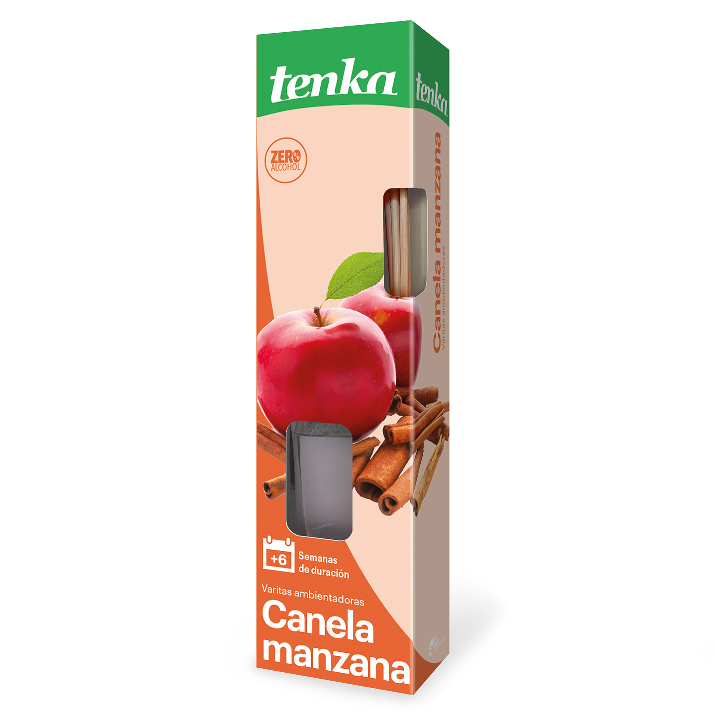 Varita tenka  ambientadora  canela manzana 40 ml  ( cj 13 un)