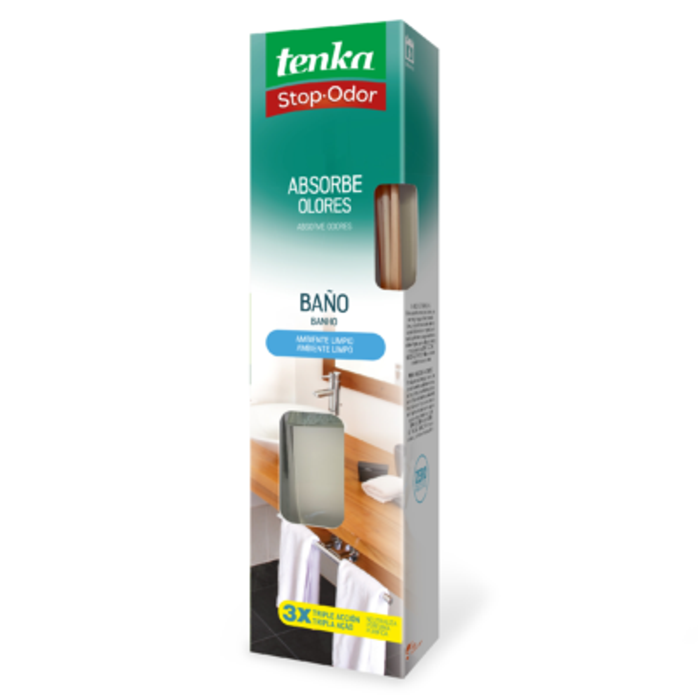 Tenka  absorbe  olores de baño 40 ml (cj 13 un)