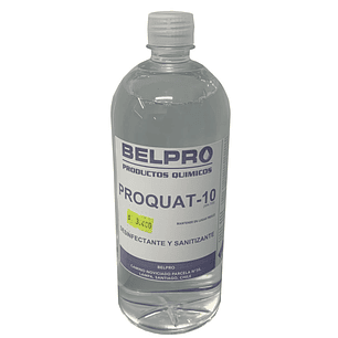 Proquat 10 desinfectante sanitizante cuaternario 1 lt belpro