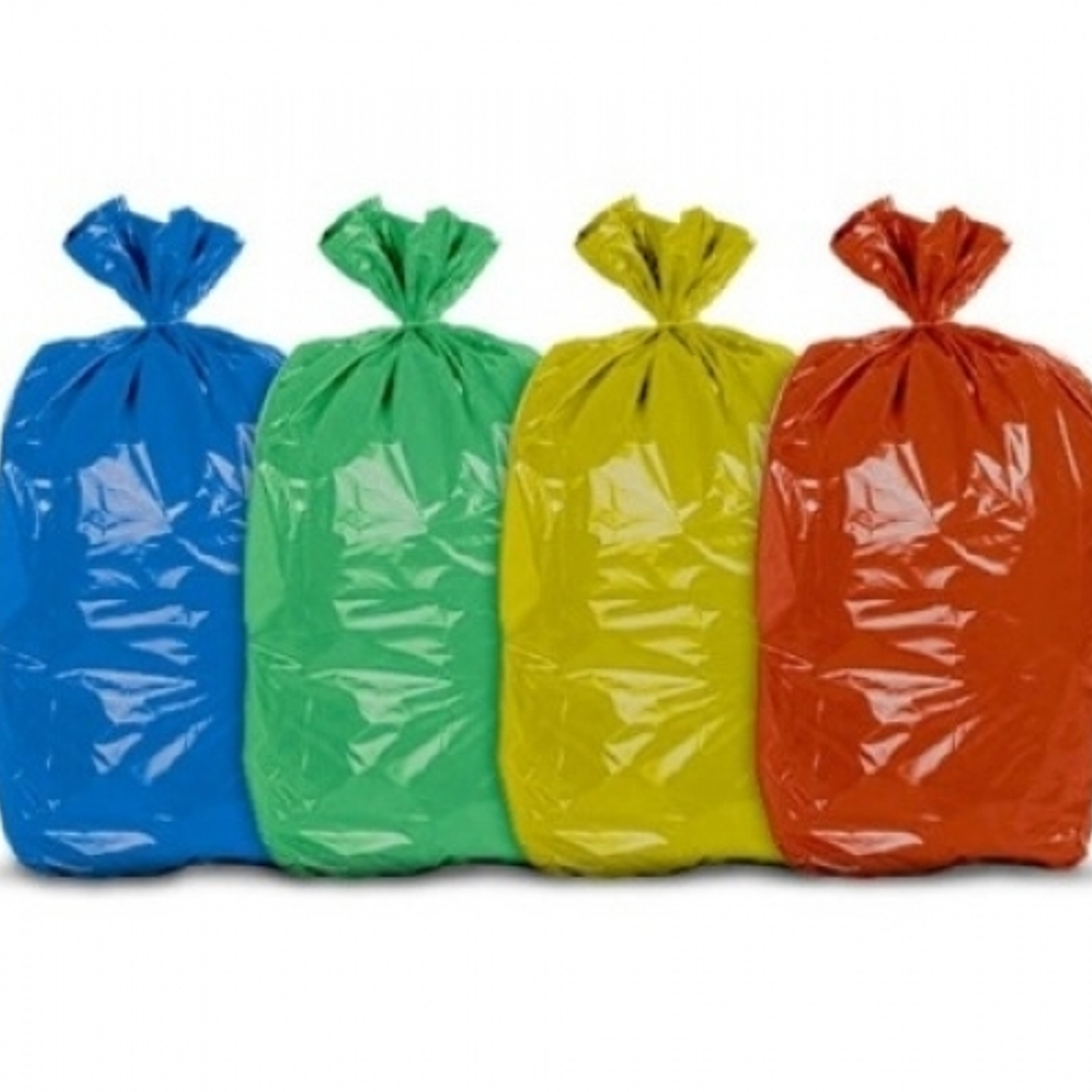 Bolsa plastica roja de 110x120  de 80 micrones  pq. 10 un