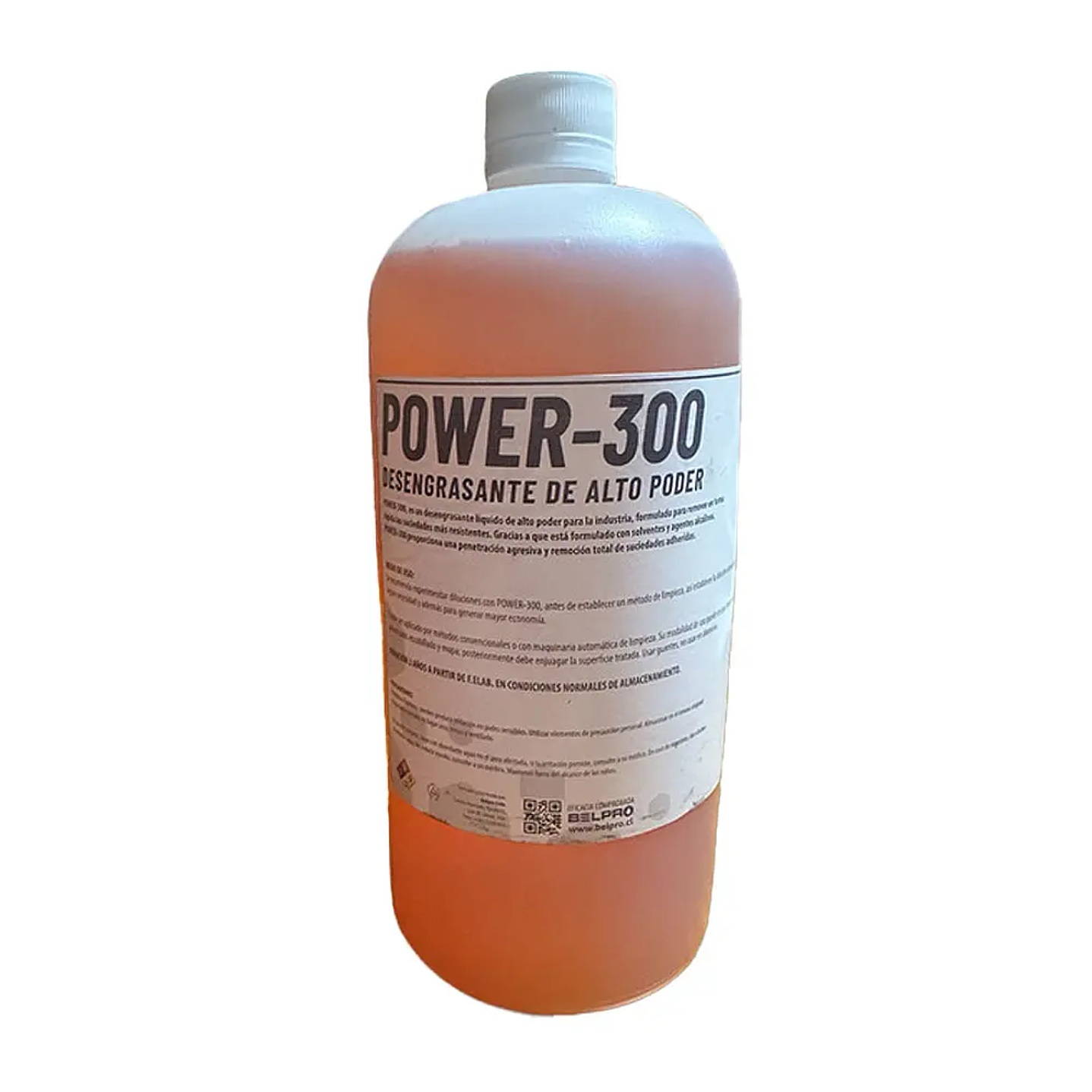 Power 300 desengrasante alto poder 1 kl belpro