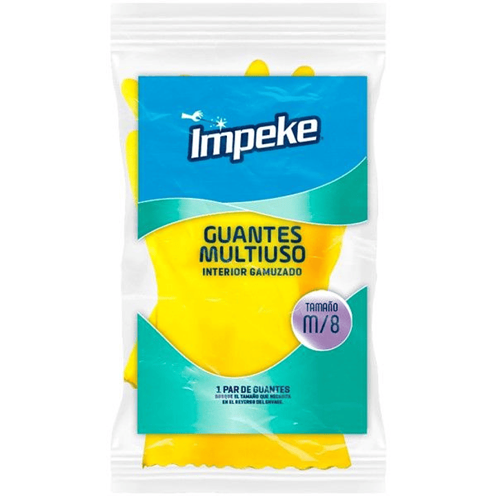 Guante latex multiuso impeke 