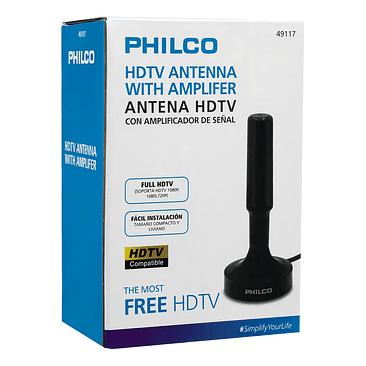 ANTENA HD DIGIT PHILCO 3 MT 1