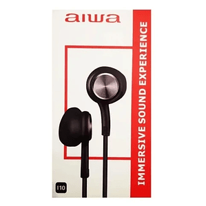 AUDIFONOS AIWA I10 BLAN.M/LIB