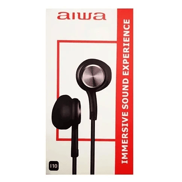 AUDIFONOS AIWA I10 BLAN.M/LIB 1