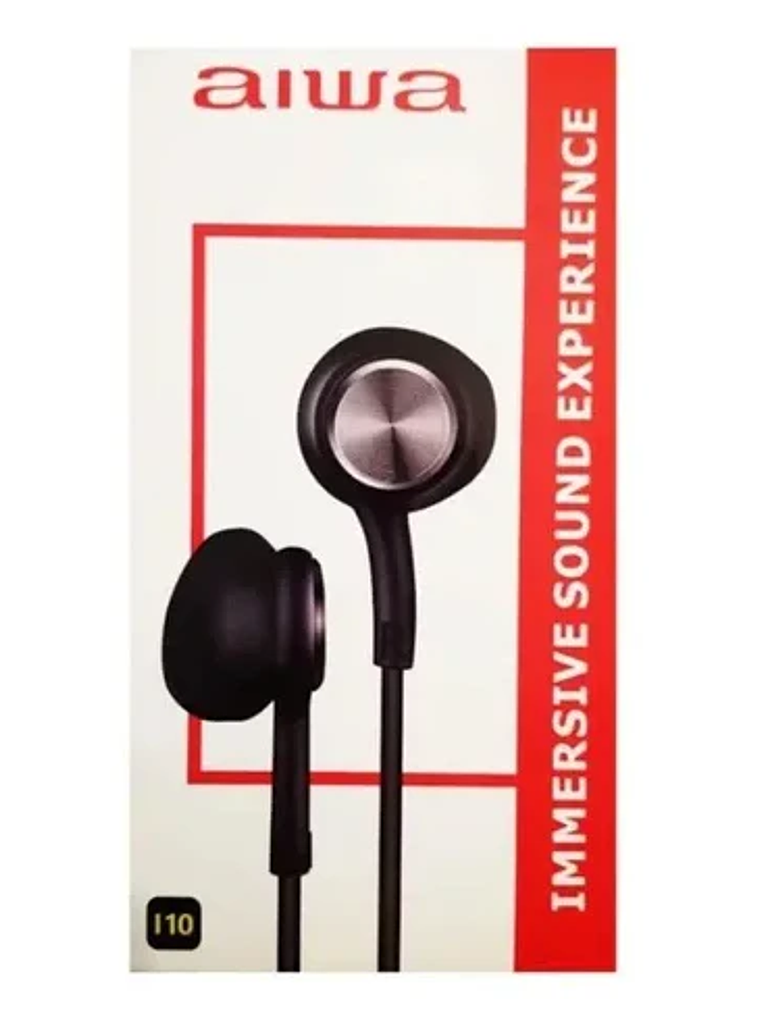 AUDIFONOS AIWA I10 BLAN.M/LIB 1