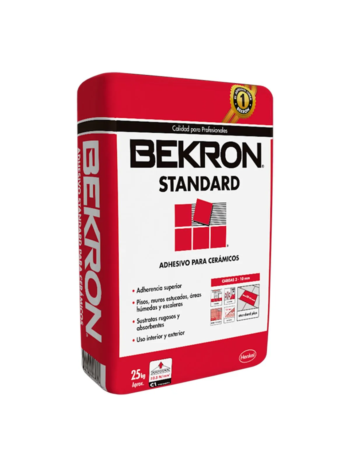 BEKRON POLVO STANDAR SACO.25KG 1