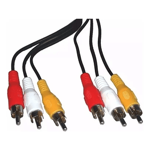 CABLE 3 X 3 TECNOLAB RCA 5MTS