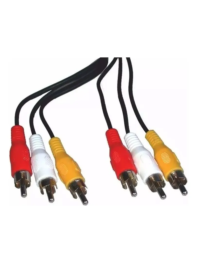 CABLE 3 X 3 TECNOLAB RCA 5MTS 1
