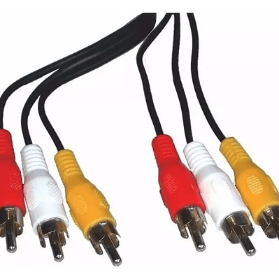 CABLE 3 X 3 TECNOLAB RCA 5MTS