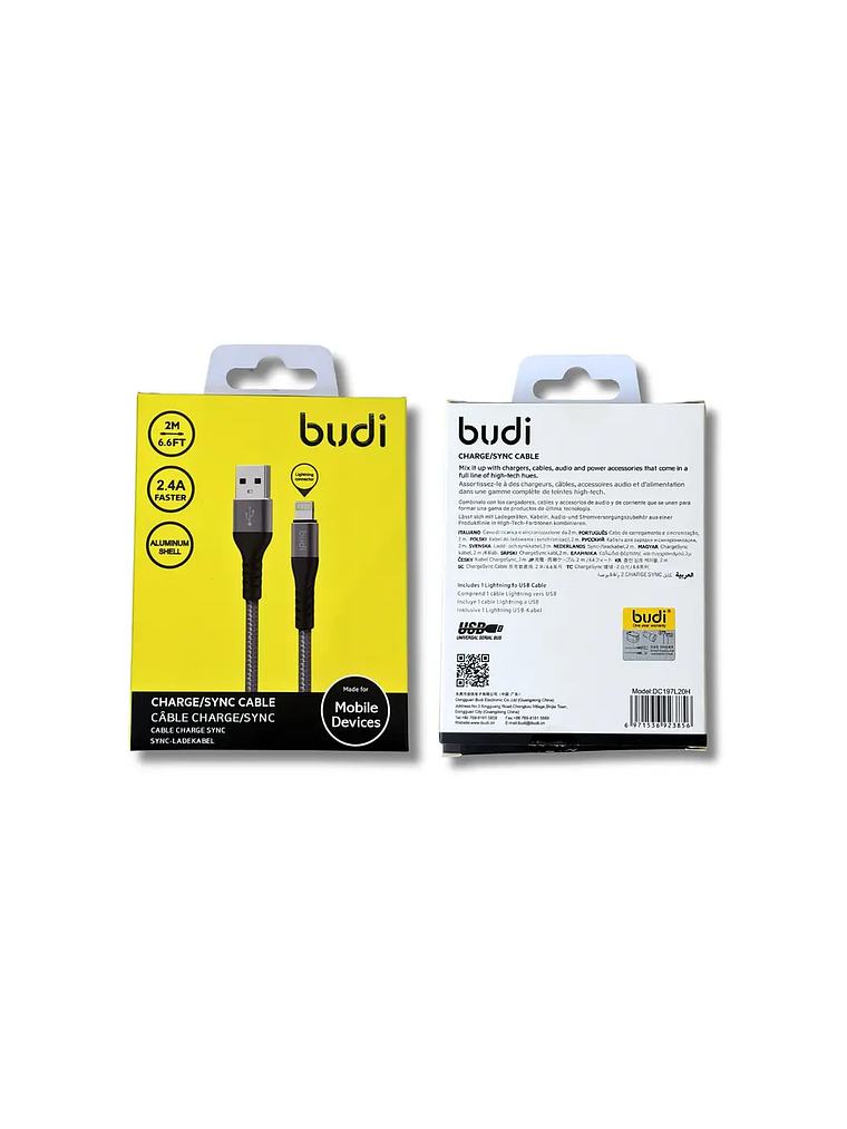 CABLE BUDI IPHONE 2.4-A 1