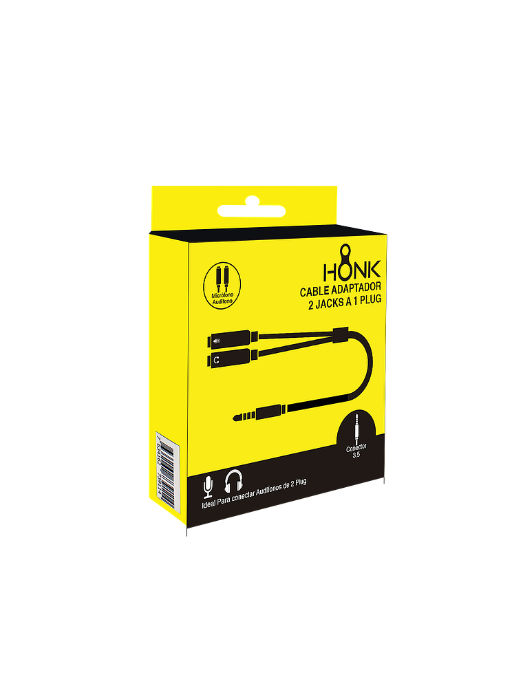 CABLE HONK ADAPT. 2 JACK A 1 PLUG 1