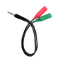CABLE HONK ADAPT. 2 JACK A 1 PLUG - Miniatura 2