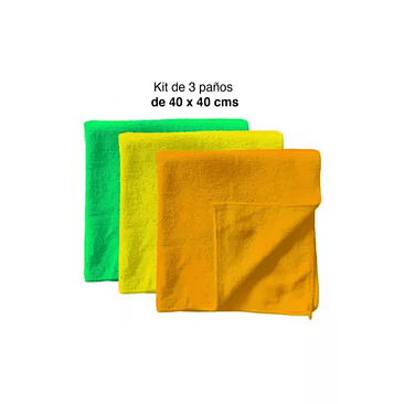 DAYTONA TOALLAS MICROFIBRA 3PCS 2