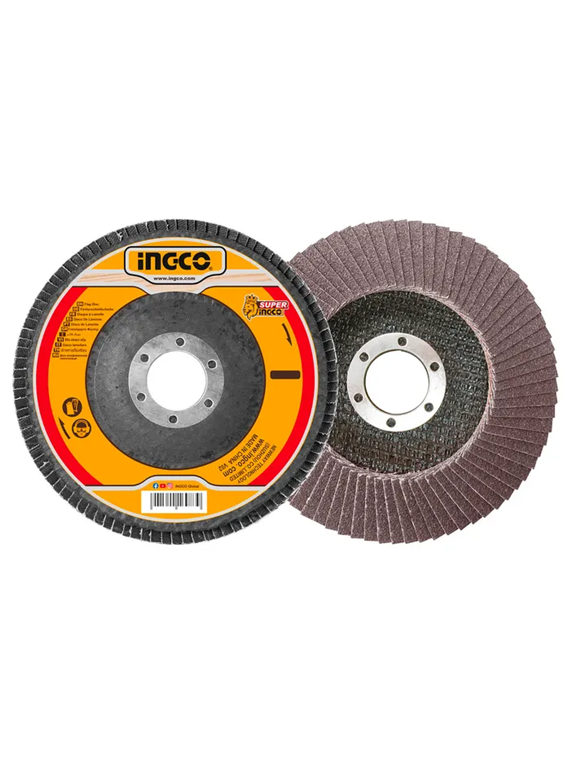 DISCO TRASLAPADO INGCO METAL 4.5 P40 1