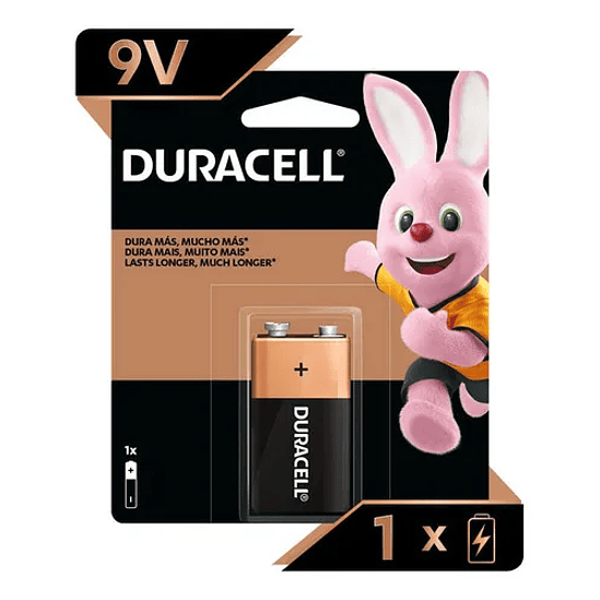 DURACELL BATERIA 9V 1