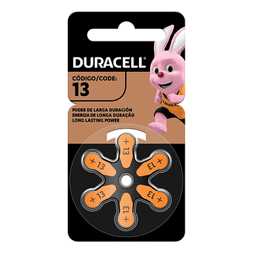 DURACELL P/AUDIFONO 13 1