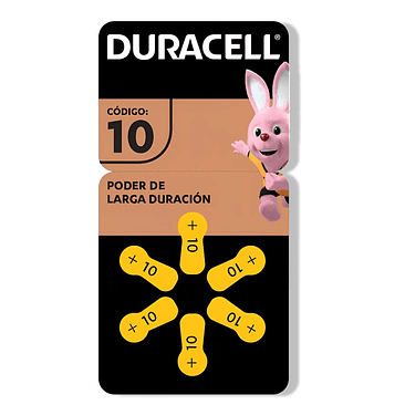 DURACELL P/AUDIO.10 1