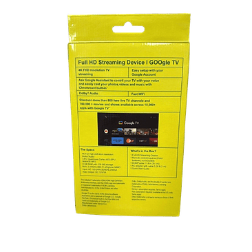 ONN 4K streaming Google TV 2