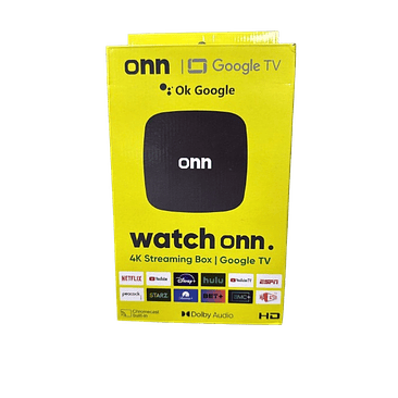 ONN 4K streaming Google TV 1