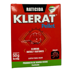 KLERAT RATICIDA PELLET 50GR