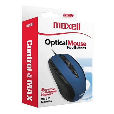 MOUSE MAXELL OPTICO 5 BOTONES 1