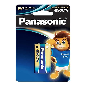 PANASONIC BATERIA.9V.CARBON 1