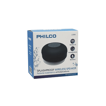 PARLANTE PHILCO.DUCHA.228BK 1