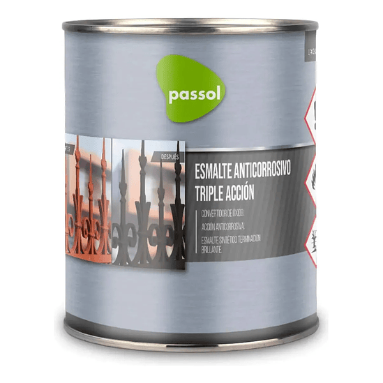 PASSOL ANTICORR.TRIPLE.ACC.NEGRO 1/4GAL 1