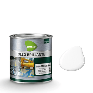 PASSOL OLEO BRILLANRE BLANCO 1/4GAL