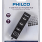 PHILCO HUB 4 PUERTOS 2.0 USB - Miniatura 1