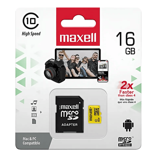 TARJETA MEMORIA MAXELL 16GB 1