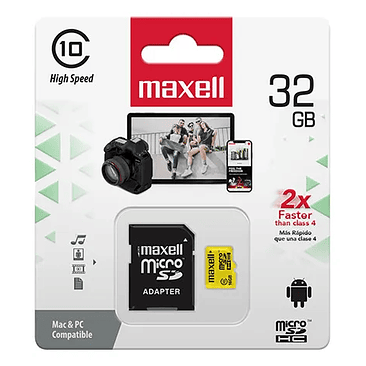 TARJETA MEMORIA MAXELL 32GB 1