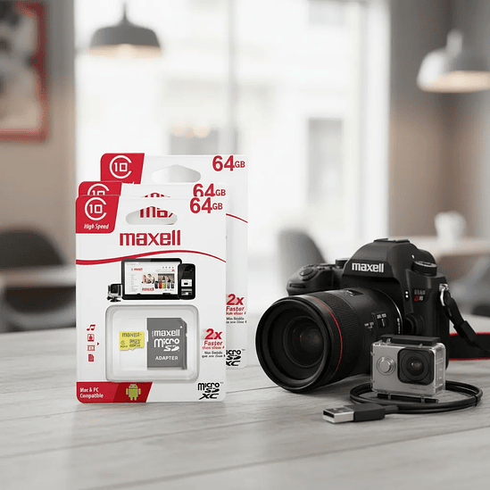TARJETA MEMORIA MAXELL 64GB 1