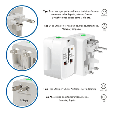 ADAPT ENCHUF TECNLAB UNIV/VIAJER 3